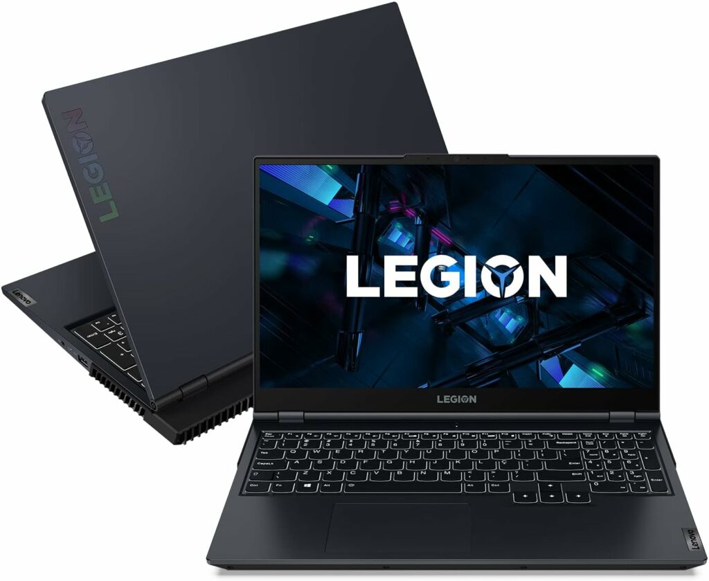 Notebook Gamer Legion 5 R7-5800H 16GB 512GB SSD RTX3050 4GB W11 15.6 Full HD WVA 82QJ0000BR