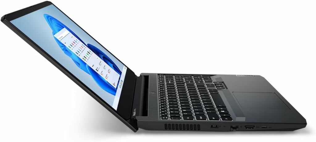 Notebook Lenovo Gaming 3 R7-5800H 8GB 512GB SSD GTX1650 15.6 W11